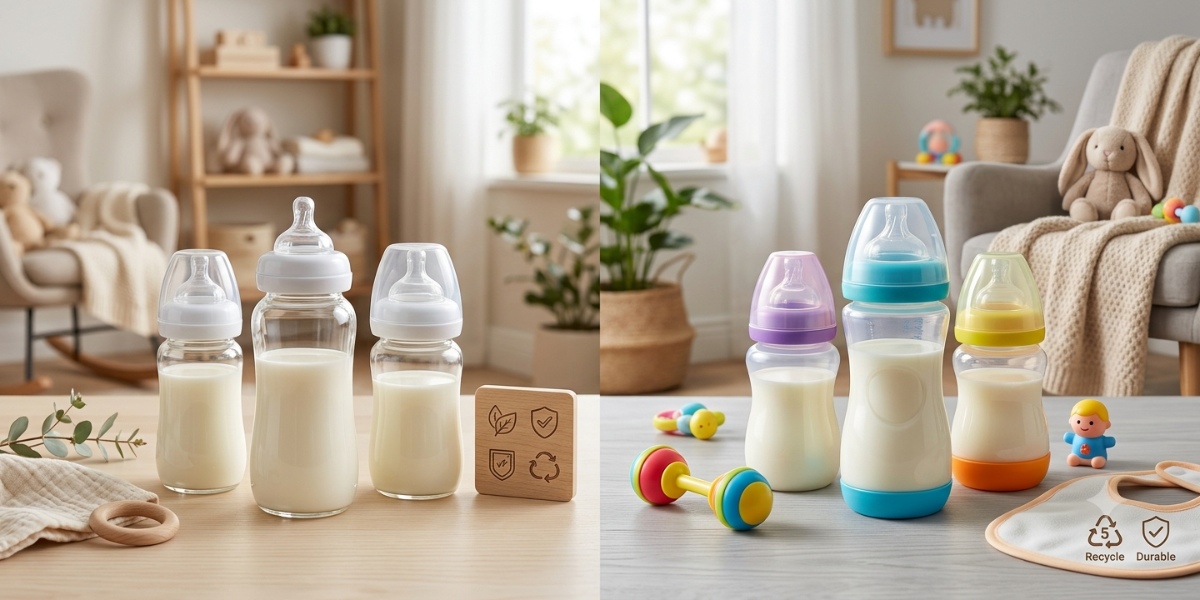 Glass Baby Bottles vs. Plastic Bottles: Which Is the Better Choice for Your Baby?