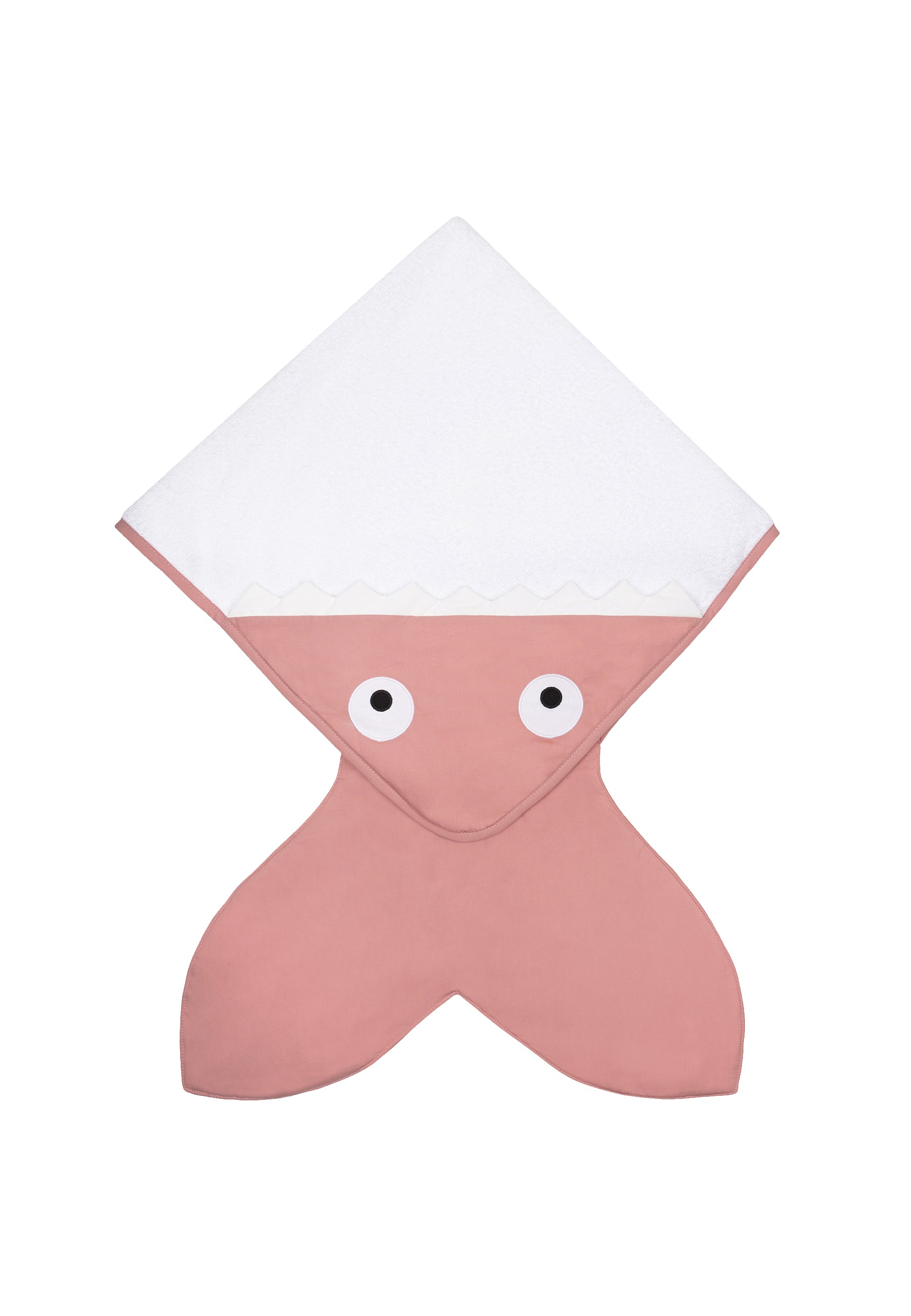 Baby Bites Baby Towel Cape Sharp
