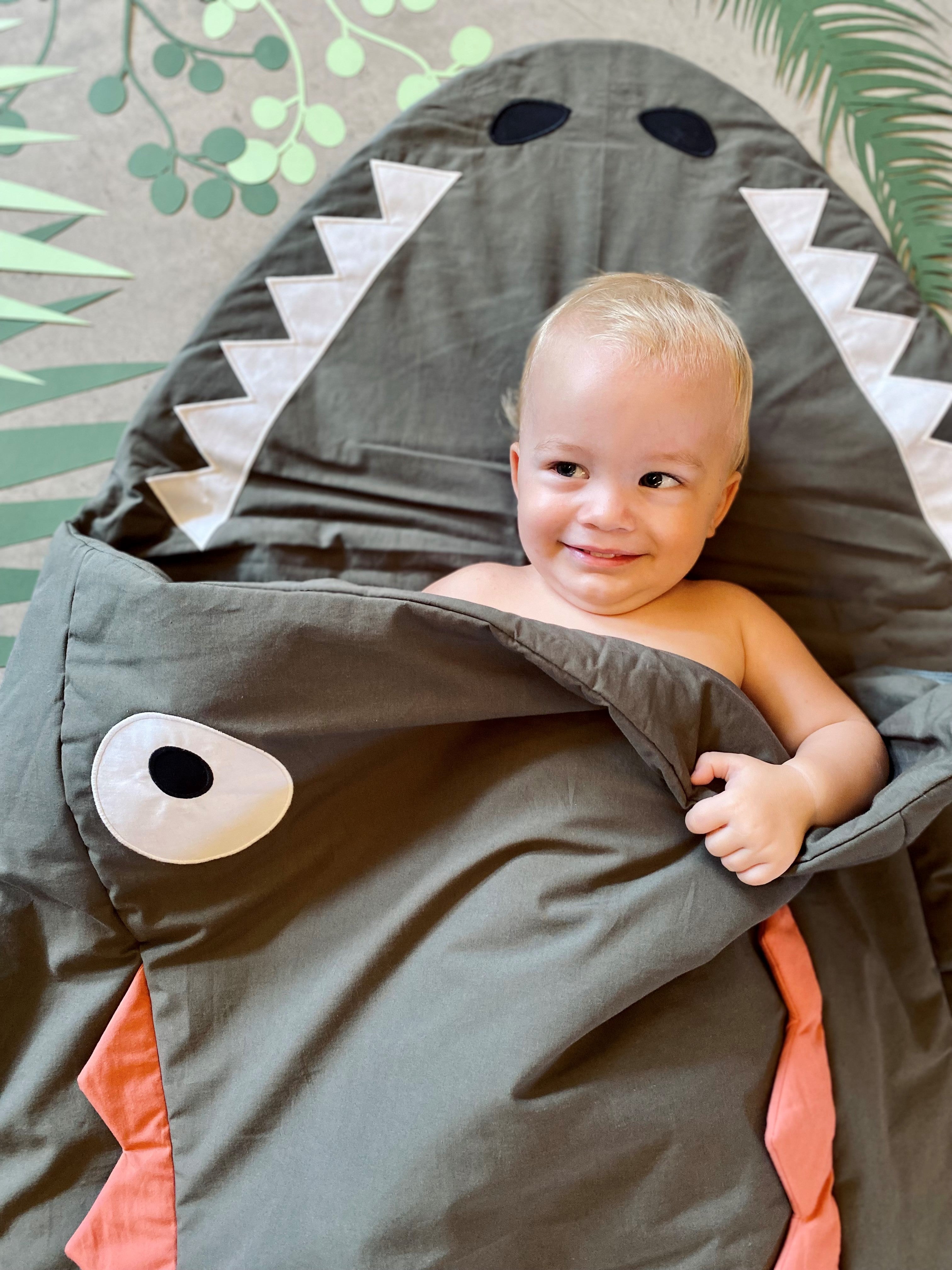 Baby Bites Baby Sleeping Bag - Crocodile