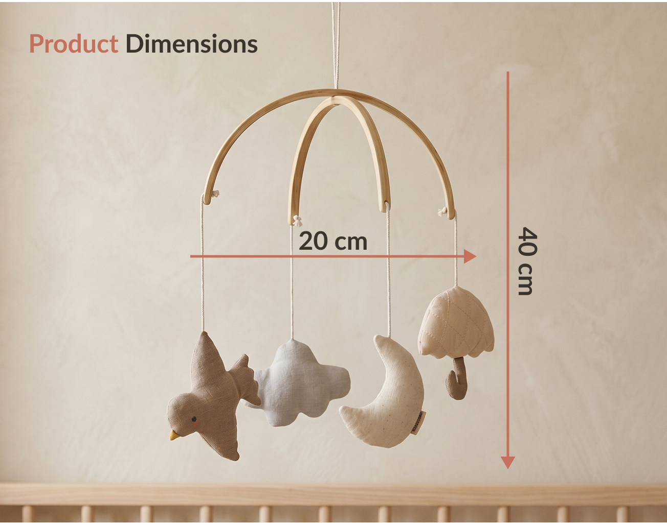 Moonboon Baby Mobile - Nature