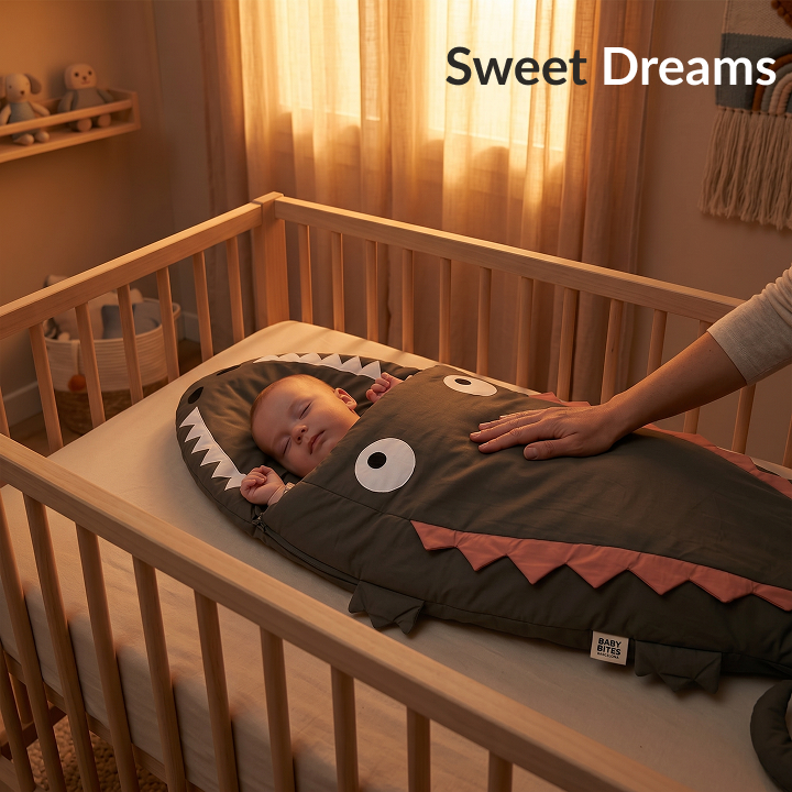 Baby Bites Baby Sleeping Bag - Crocodile