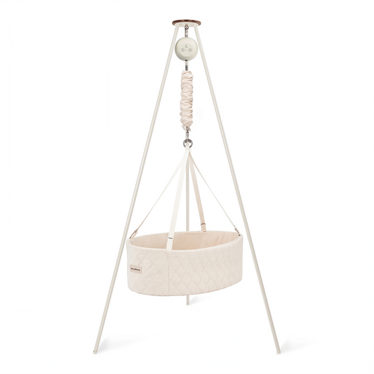 CLASSIC BUNDLE OVAL CRADLE MOTOR CONNECT PREMIUM - WHITE TRIPOD