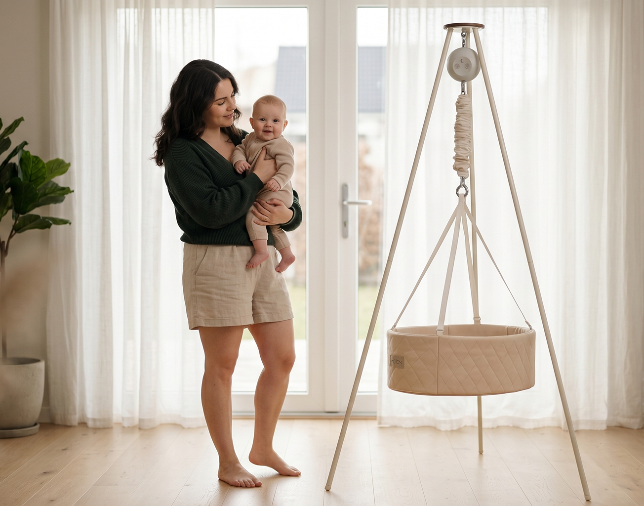 Moonboon - Classic Bundle Oval Cradle Motor Connect Premium