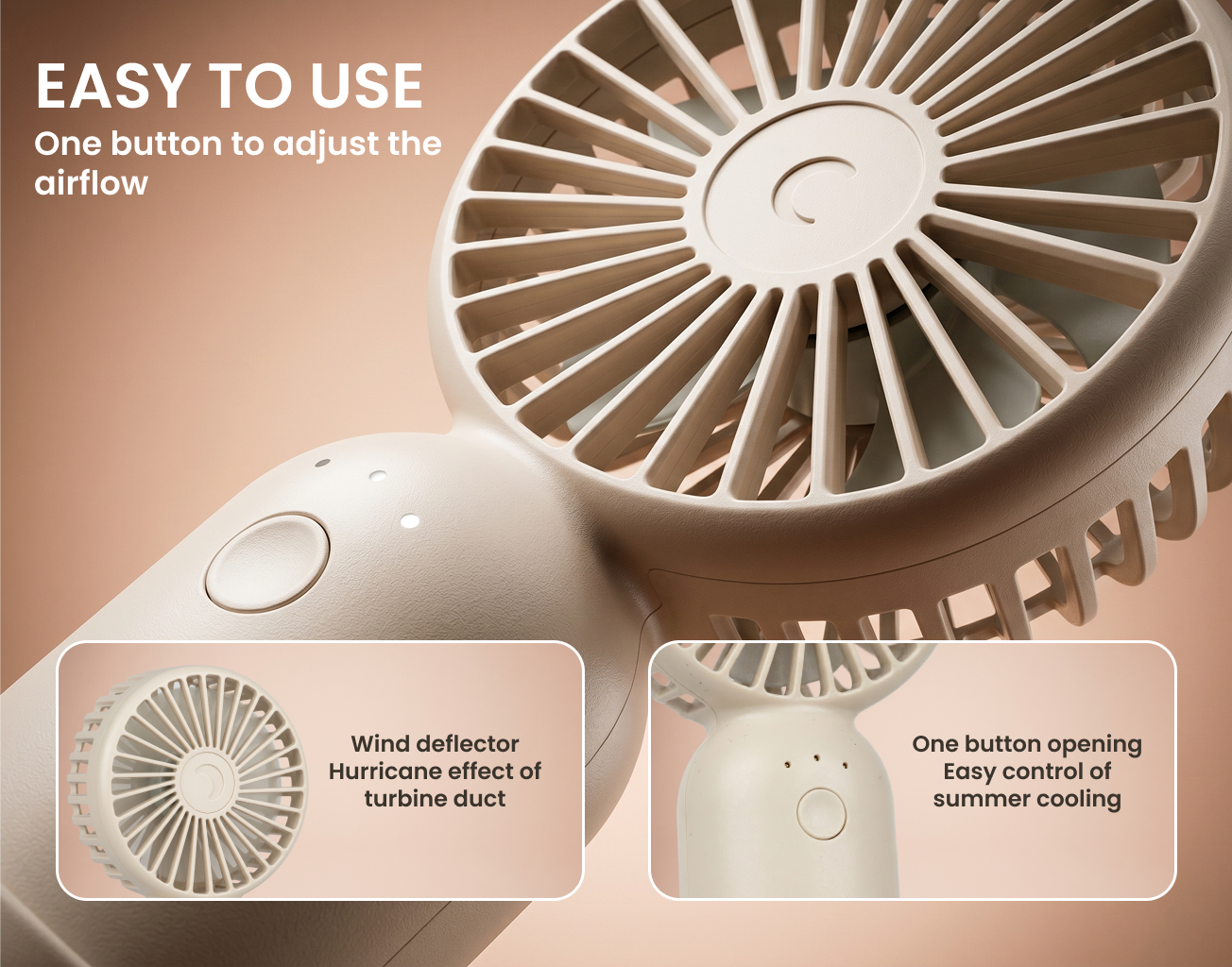 Moonboon - Handheld Mini Fan
