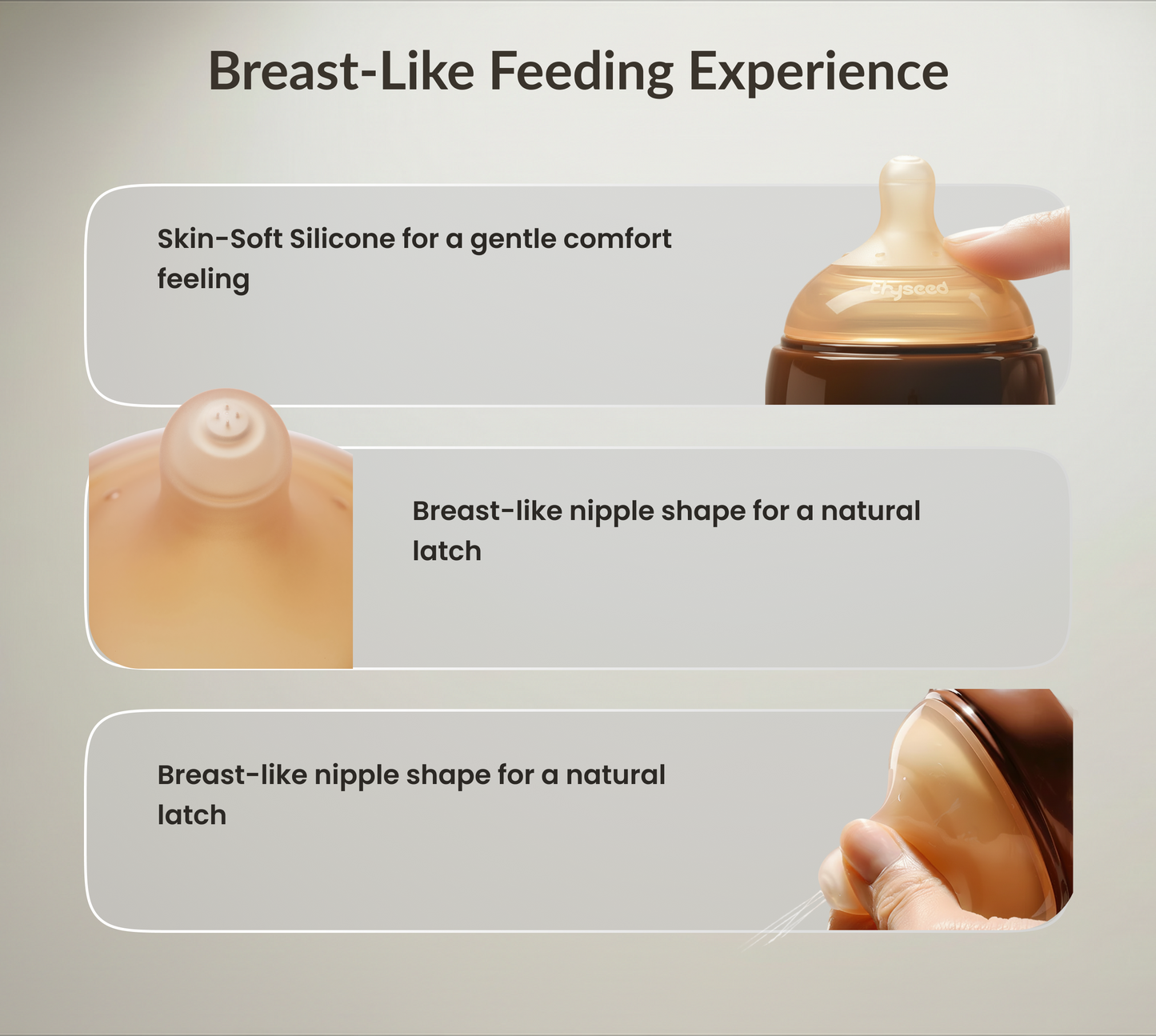 THYSEED NATURAL ANTI-COLIC NIPPLE (0-9+ MONTHS)