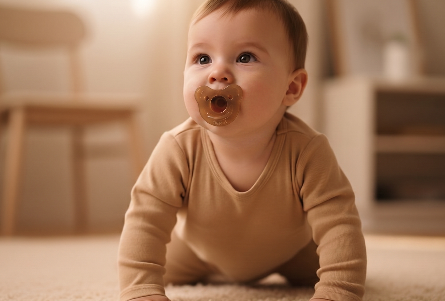 THYSEED SILICON PACIFIER（0-6+ MONTHS)