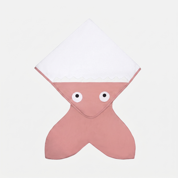 Baby Bites Baby Towel Cape Sharp