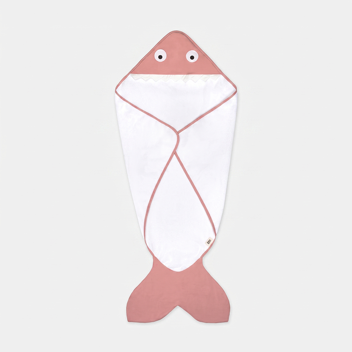 Baby Bites Baby Towel Cape Sharp