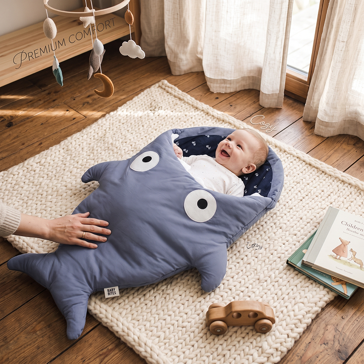 Baby Bites Shark Baby Sleeping Bag