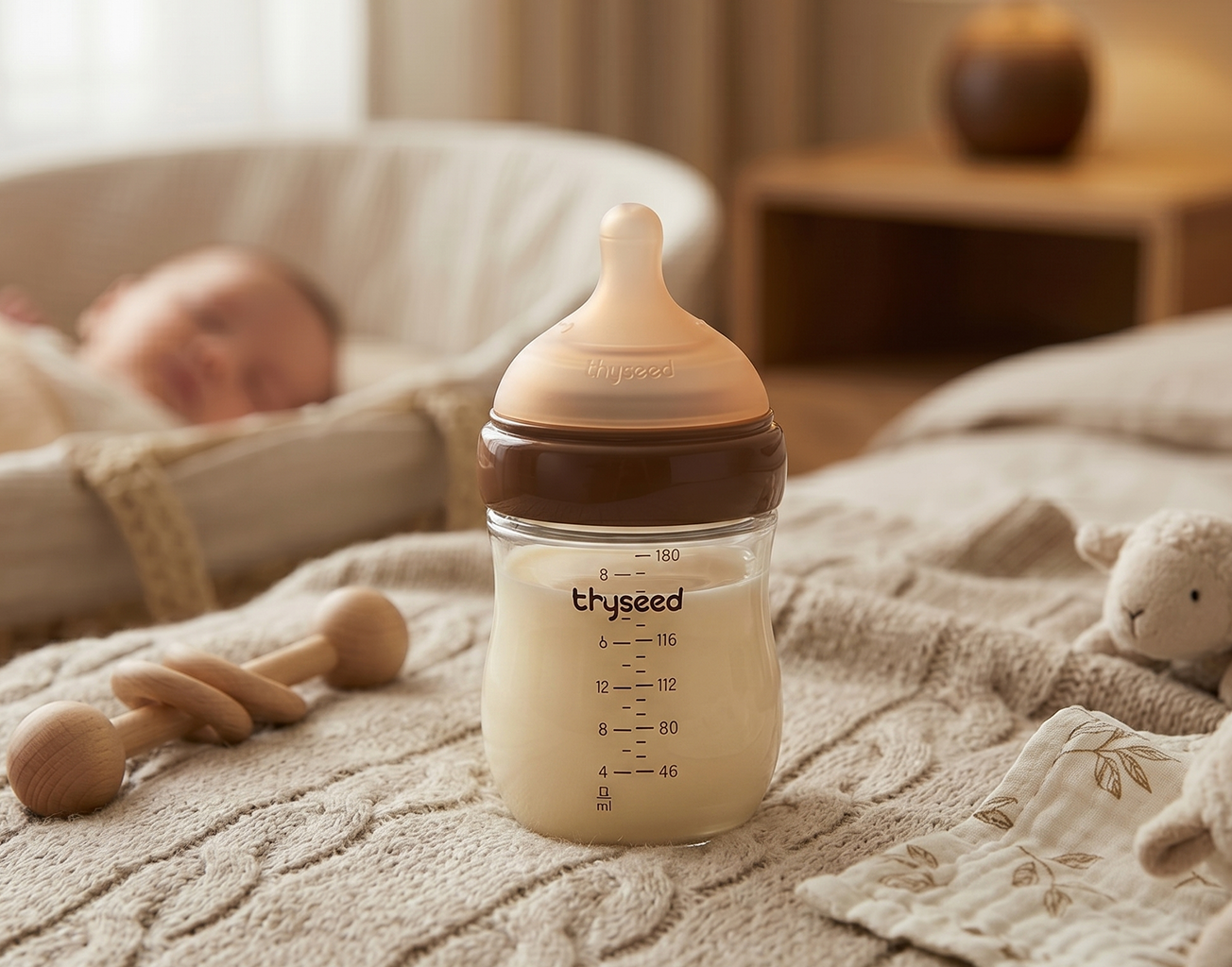 Thyseed PPSU Anti Colic Baby Bottle (2-3 Months)
