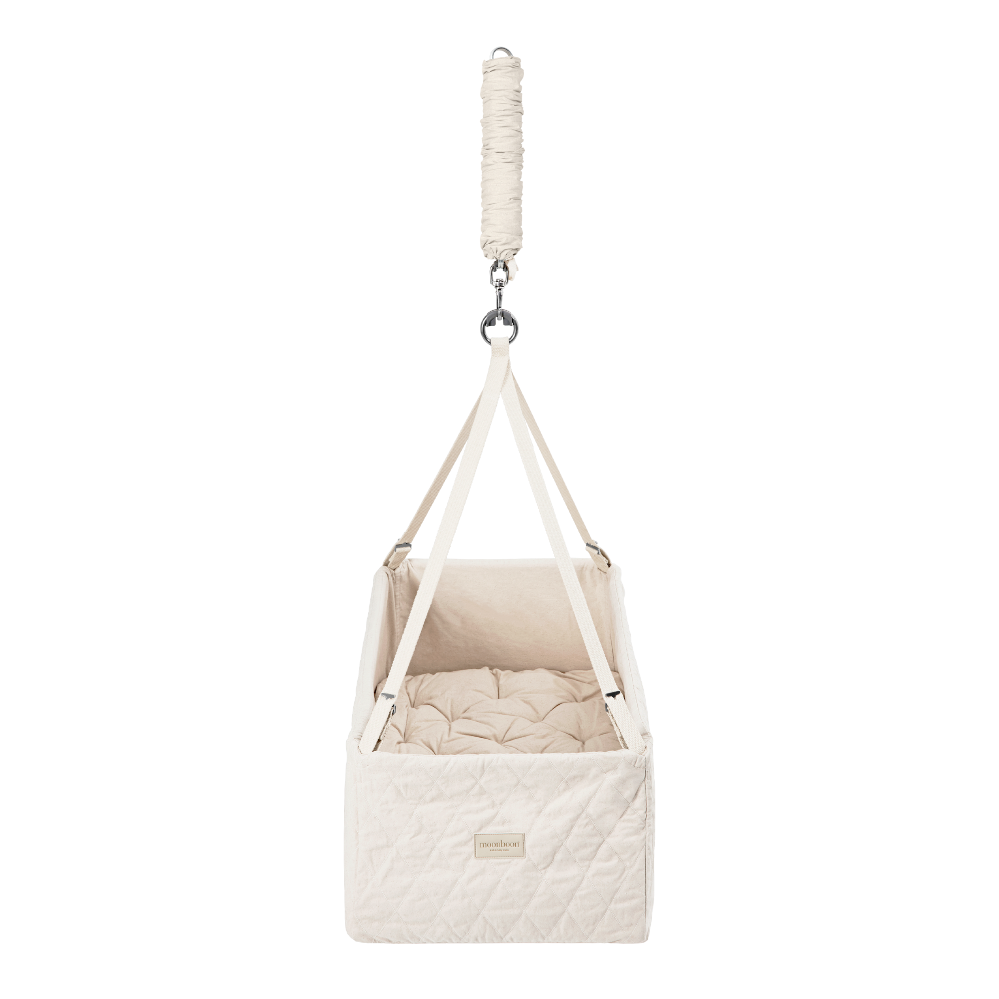 CRADLE WITH FOAM MATTRESS - NATURE